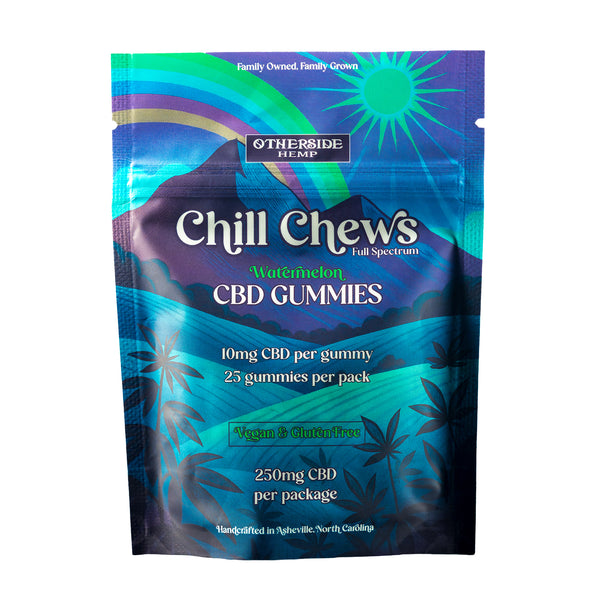 Chill Chews by Otherside Hemp – calming hemp-derived CBD edible gummies-10-pack