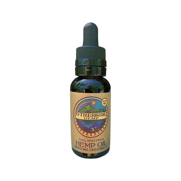 CBD/CBG Hemp Tincture 1:1 (3000mg) Otherside Hemp